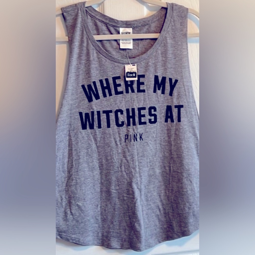 NEW!! Victoria’s Secret Pink Tank Top: Size M